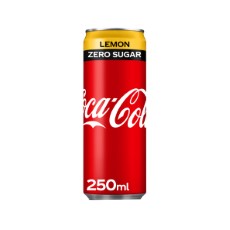Coca Cola | Lemon | Zero | Blik | 12 x 250 ml