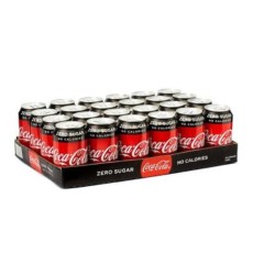 Coca cola zero DK | Blik 24 x 33 cl