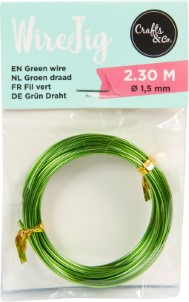 Crafts en Co Wire Jig Draad Groen