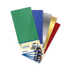 Crafts en Co Vinyl Stickervellen Premium Mirror Sticky Sheets Voordeelpakket