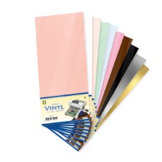 Crafts en Co Vinyl Stickervellen Premium Sticky Sheets Voordeelpakket
