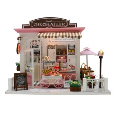 Crafts en Co Modelbouwpakket Miniatuur Poppenhuis Chocolatier