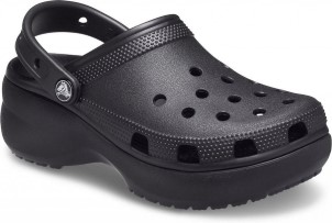 Crocs Crocs Platform Clog Dames Zwart Maat 39|40