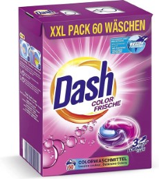 Dash Color Fris 3 in 1 Caps XXL economy pak 60 wasbeurten