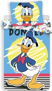 Disney Donald Duck Dekbedovertrek Eenpersoons 140 x 200 cm Katoen