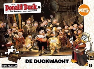 Donald Duck puzzel 1000 stukjes De Duckwacht