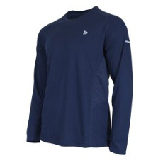 Donnay Heren Multi Sport T shirt lange mouw Donkerblauw Maat S
