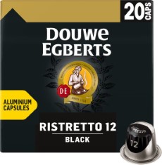Douwe Egberts Ristretto 12 Black 20 Capsules x10