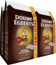 Douwe Egberts Intens Koffiepads 4 x 54 pads