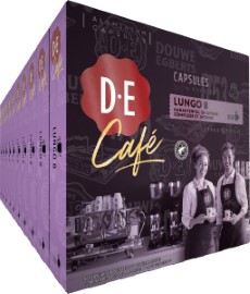 Douwe Egberts D.E Cafe Lungo Koffiecups Intensiteit 8|12 10 x 20 Capsules