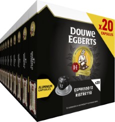 Douwe Egberts Espresso Ristretto 12 10 x 20 Koffiecups