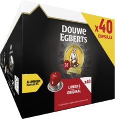Douwe Egberts Lungo Original Koffiecups 6 5 x 40 Koffiecups