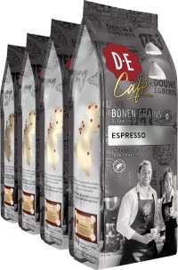 Douwe Egberts D.E Cafe Espresso Koffiebonen Intensiteit 7|9 4 x 500 gram