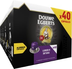 Douwe Egberts Lungo Intens Koffiecups Intensiteit 8|12 5 x 40 capsules