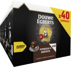 Douwe Egberts Espresso Krachtig Intensiteit 10|12 5 x 40 capsules