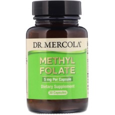 Dr. Mercola Folate 5 mg 30 Capsules