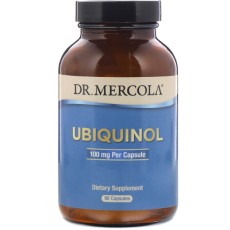 Dr. Mercola Premium Supplements, Ubiquinol, 90 Capsules