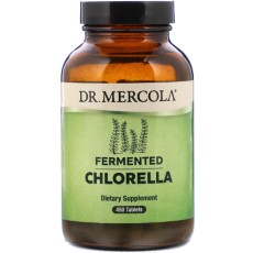 Dr. Mercola Gefermenteerde Chlorella 450 tabletten