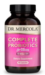 Dr. Mercola Complete Probiotics for Women 70 Billion CFU 90 capsules