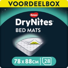 DryNites Matrasbeschermers Extra Absorberend 88 x 78 cm 28 stuks voordeelverpakking