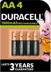 Duracell AA 1300mAh Stay Charged 4x