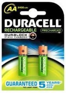 Duracell AA 2500mAh Stay Charged 2x