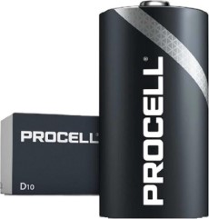 Duracell Procell Alkaline D Batterij 10 stuks
