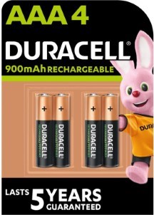 Duracell AAA 900mAh Stay Charged 4x