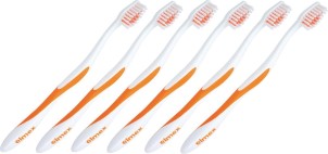 Elmex ortho zachte tandenborstel speciaal voor beugeldragers | voordelig 6 pack