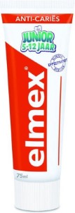 Elmex 12x Junior (5 12 Jaar) Gel Tandpasta 75 ml