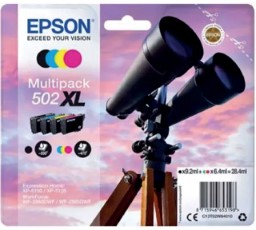 Epson Inktcartridge 502XL T02W6 zwart plus 3 kleuren HC