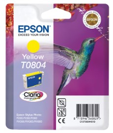 Epson Inktcartridge T0804 geel
