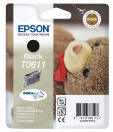 Epson Inktcartridge T0611 zwart