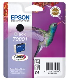 Epson Inktcartridge T0801 zwart