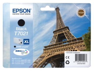 Epson Inktcartridge T7021 zwart HC