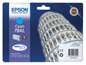 Epson Inktcartridge 79XL T7902 blauw HC