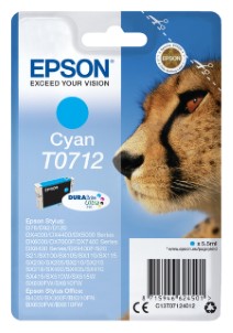 Epson Inktcartridge T0712 blauw
