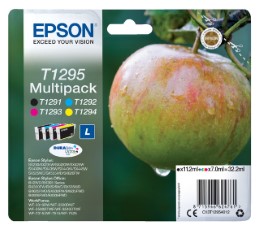 Epson Inktcartridge T1295 zwart plus 3 kleuren