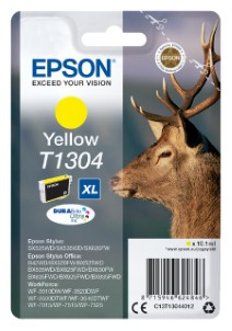 Epson Inktcartridge T1304 geel HC
