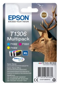 Epson Inktcartridge T1306 3 kleuren HC