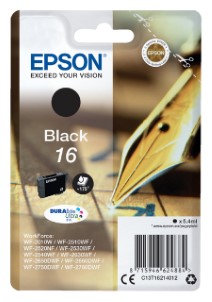 Epson Inktcartridge 16 T1621 zwart