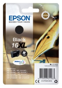 Epson Inktcartridge 16XL T1631 zwart HC