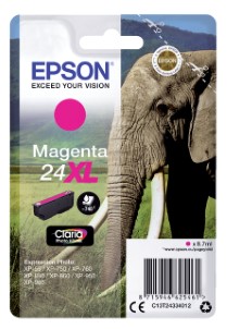 Epson Inktcartridge 24XL T2433 rood HC