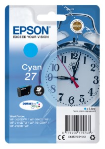 Epson Inktcartridge 27 T2702 blauw