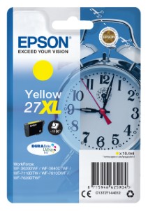 Epson Inktcartridge 27XL T2714 geel HC