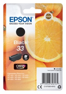 Epson Inktcartridge 33 T3331 zwart