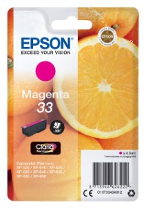 Epson Inktcartridge 33 T3343 rood