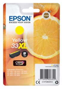 Epson Inktcartridge 33XL T3364 geel HC