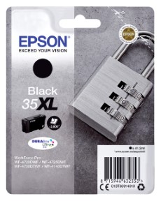 Epson Inktcartridge 35XL T3591 zwart HC