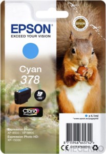 Epson Inktcartridge 378 T3782 blauw